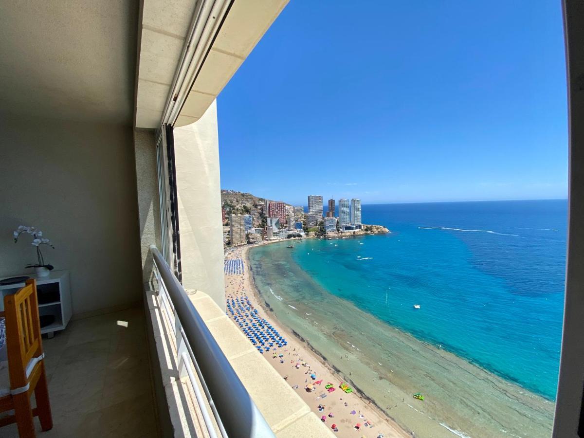 Apartamento Torre Levante, Primera Linea De Playa Бенидорм Экстерьер фото