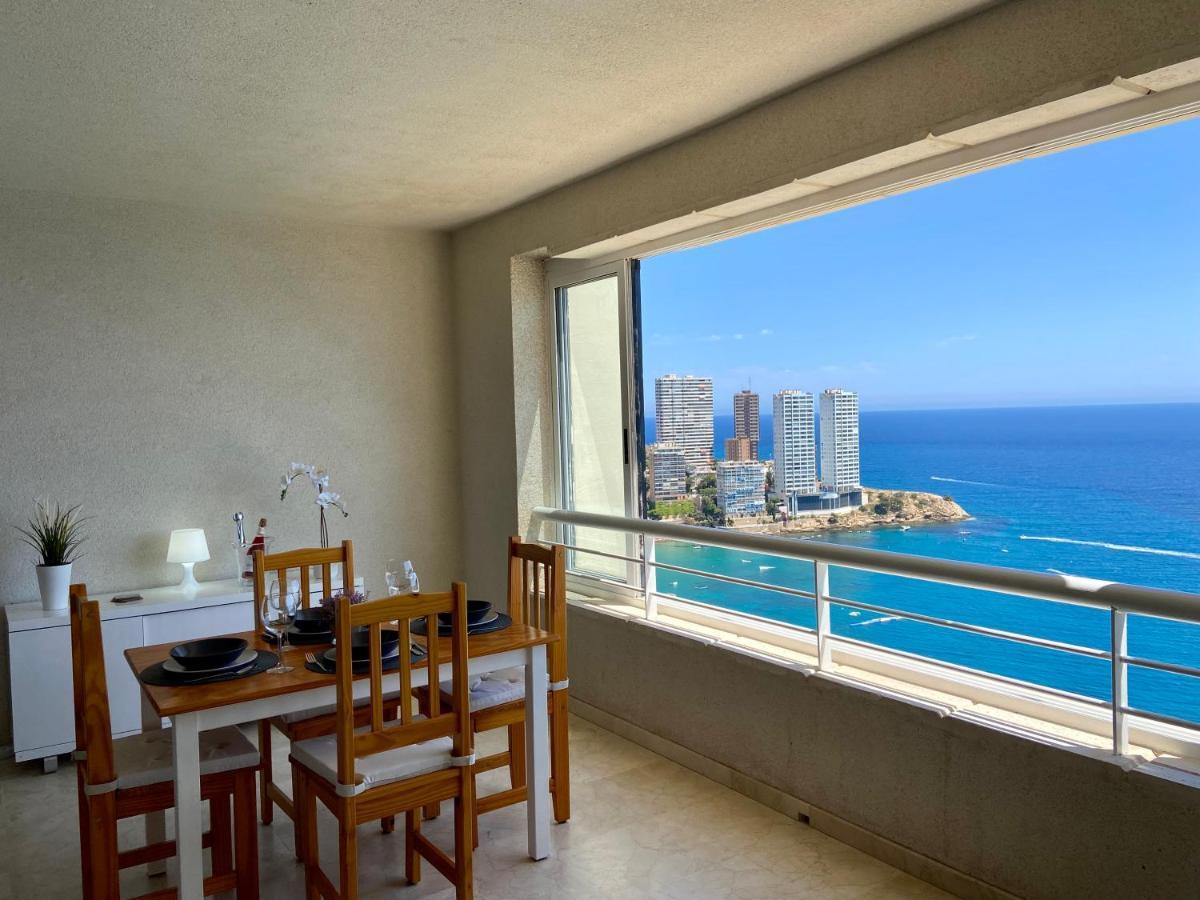 Apartamento Torre Levante, Primera Linea De Playa Бенидорм Экстерьер фото