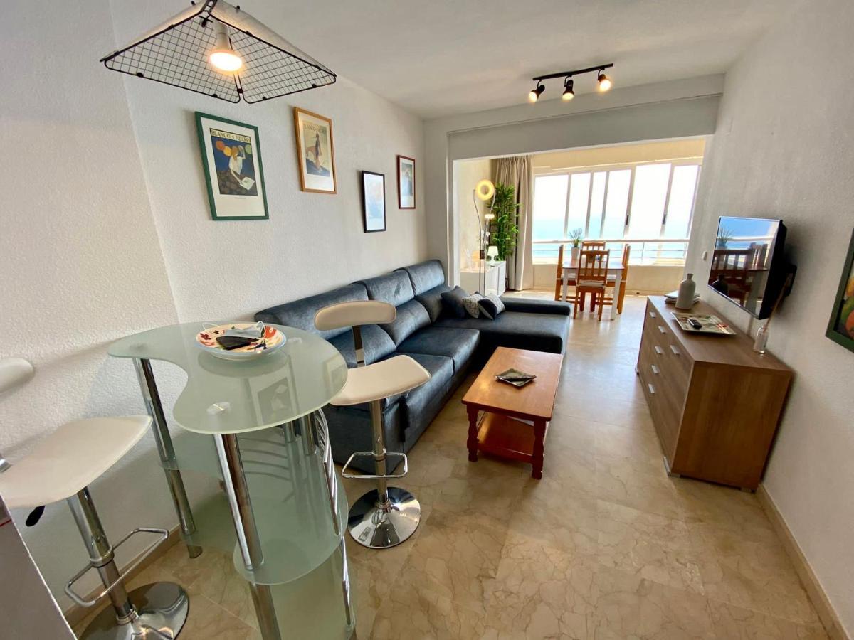 Apartamento Torre Levante, Primera Linea De Playa Бенидорм Экстерьер фото