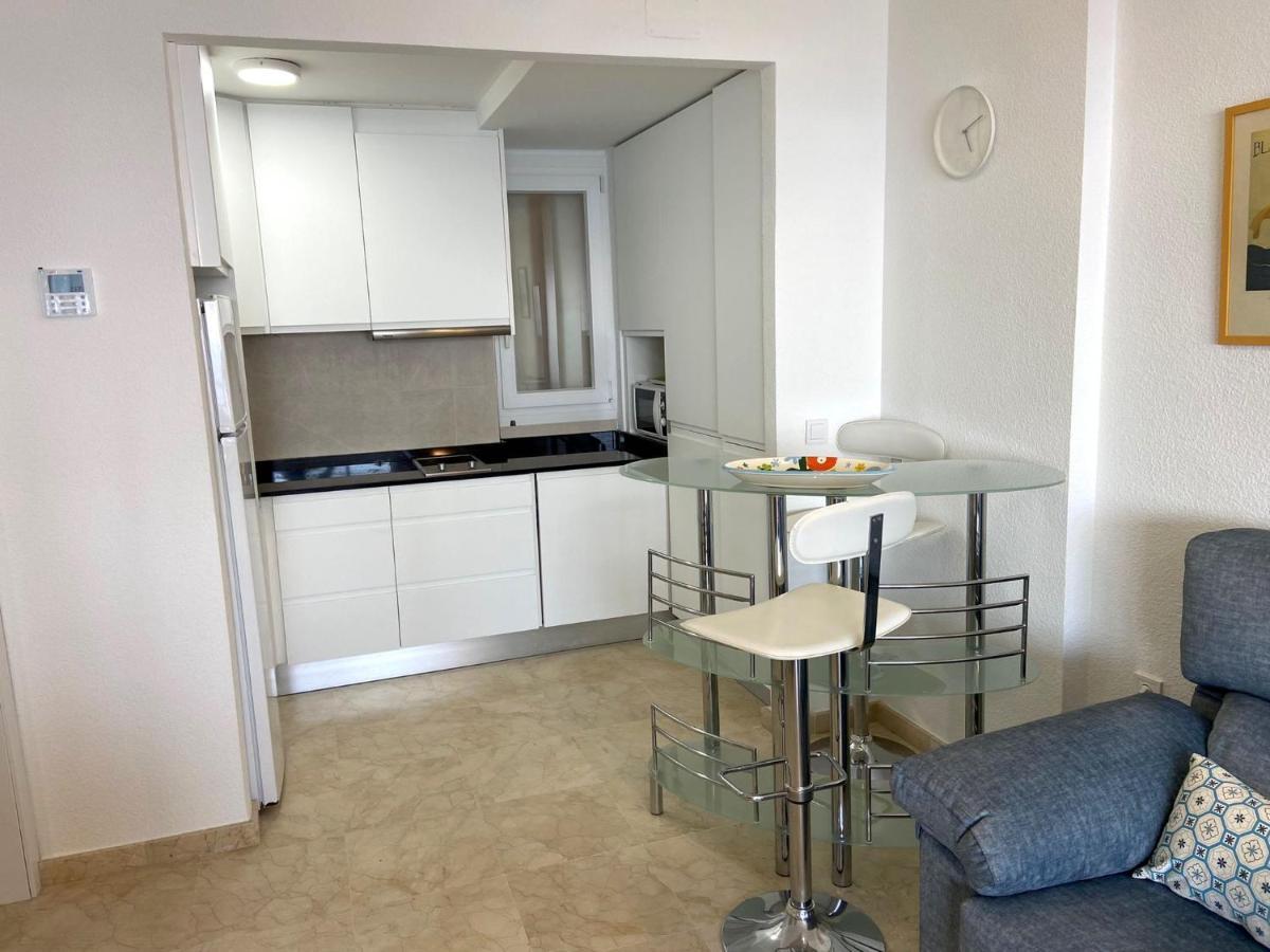 Apartamento Torre Levante, Primera Linea De Playa Бенидорм Экстерьер фото